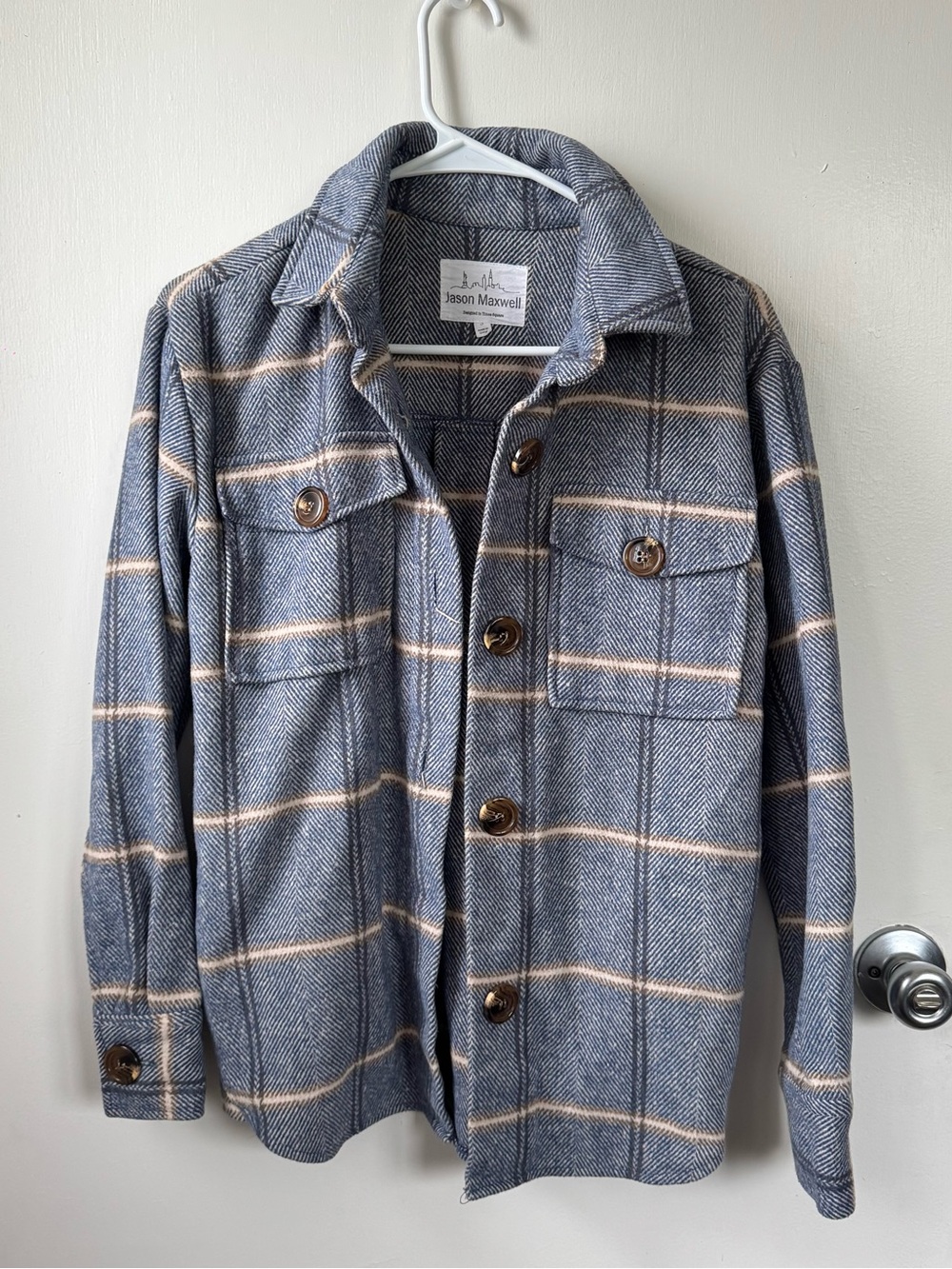 Jason Maxwell size small blue jacket